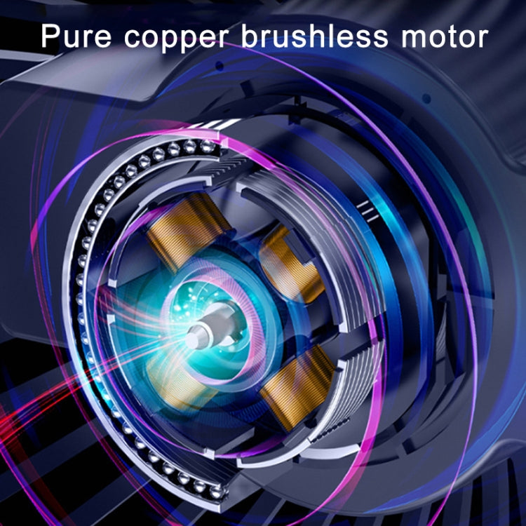 Car Vent Fan Multi-function USB Interface LED Lamp Portable Fan by buy2fix