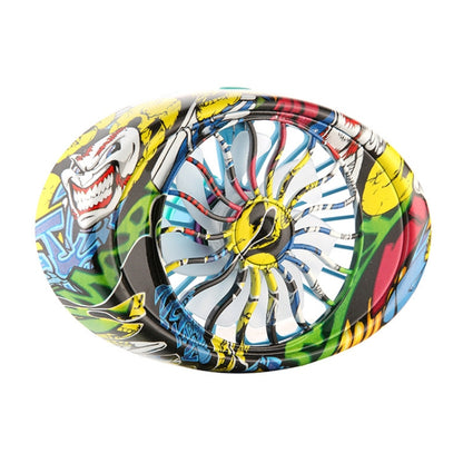 Car Vent Fan Multi-function USB Interface LED Lamp Portable Fan by buy2fix