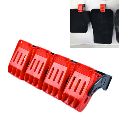 Car Foot Pad Cleaning Clip Multifunctional Wall Mounted Fixing Clip Hook by buy2fix