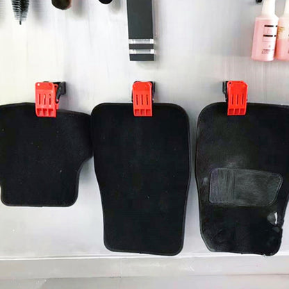 Car Foot Pad Cleaning Clip Multifunctional Wall Mounted Fixing Clip Hook by buy2fix
