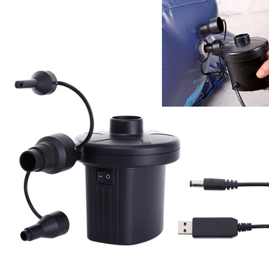 Pompe à Air multifonctionnelle portative de voiture, gonfleur de pneu, pompe gonflable électrique/USB