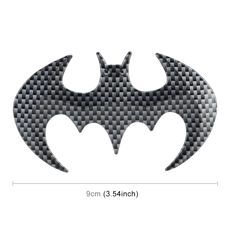 Bat Shape Metal Car Free Sticker by buy2fix