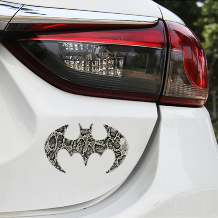 Bat Shape Metal Car Free Sticker by buy2fix