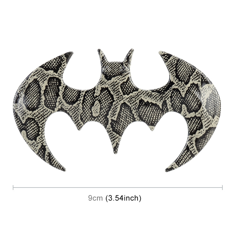 Bat Shape Metal Car Free Sticker by buy2fix