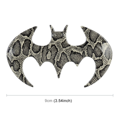 Bat Shape Metal Car Free Sticker by buy2fix