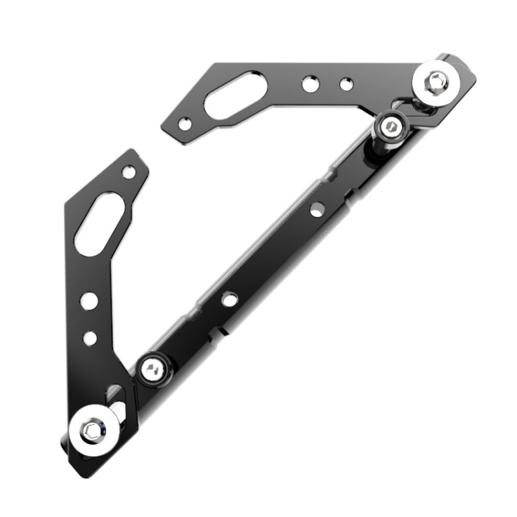 Motorcycle Modified GPS Navigation Mobile Phone Bracket Balance Bar Fixed for Kymco Downtown 300i 350i (Black) by buy2fix