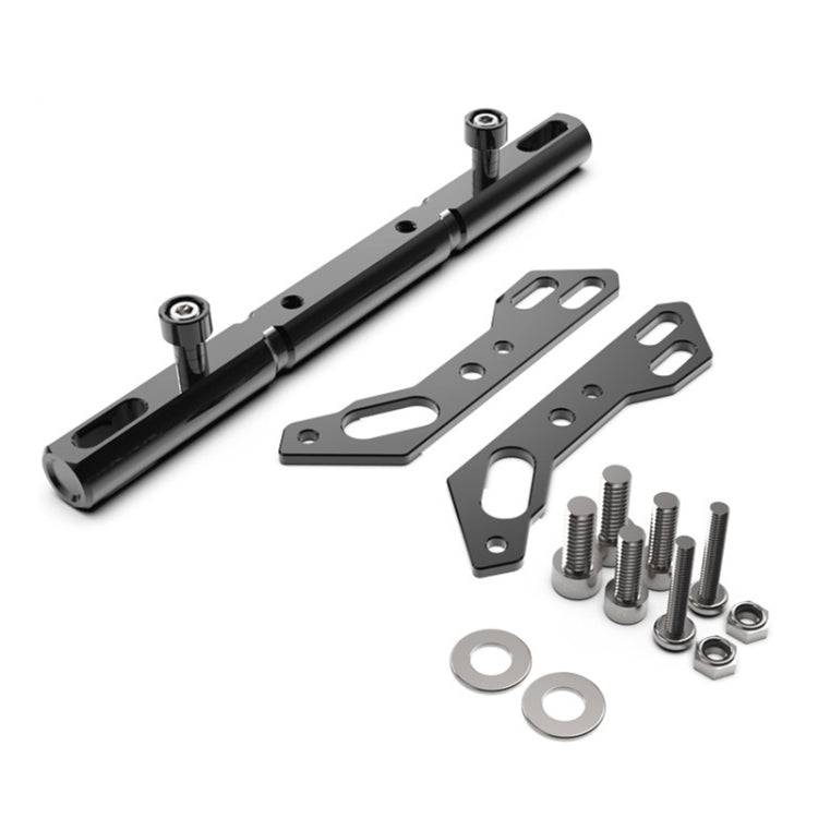 Motorcycle Modified GPS Navigation Mobile Phone Bracket Balance Bar Fixed for Kymco Downtown 300i 350i (Black) by buy2fix