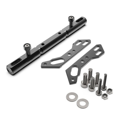 Motorcycle Modified GPS Navigation Mobile Phone Bracket Balance Bar Fixed for Kymco Downtown 300i 350i (Black) by buy2fix