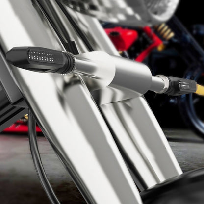 2 PCS D12V / 1W Motorcycle LED Waterproof Side Lights Turn Signal Light(Red Light) by buy2fix