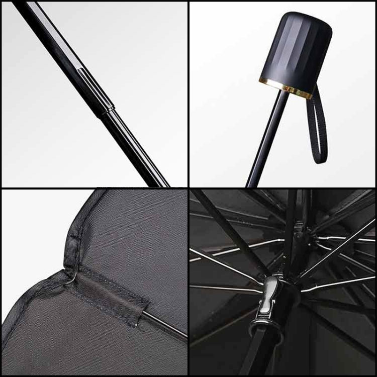 Car Retractable Sunshade Sunscreen Heat Insulation Front Windshield Sunshade, Small Size by buy2fix