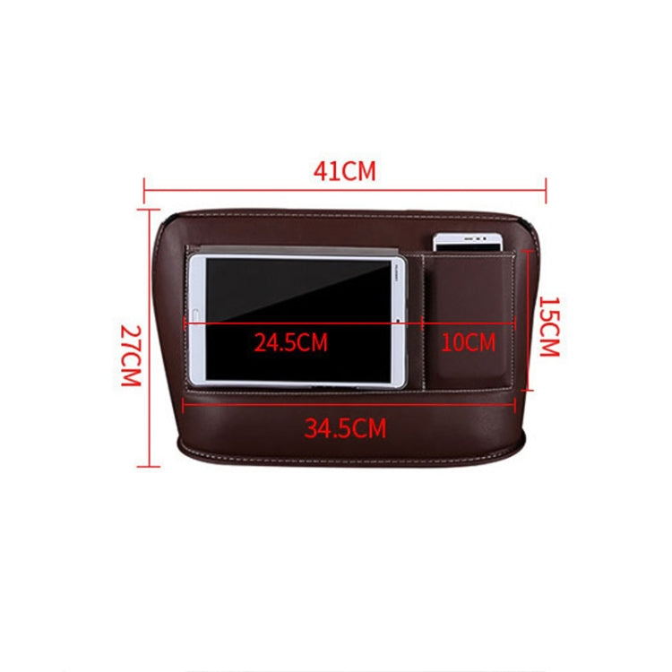 Car Front Seat Hanging Bag Mobile Phone Storage Bag (Red) by buy2fix