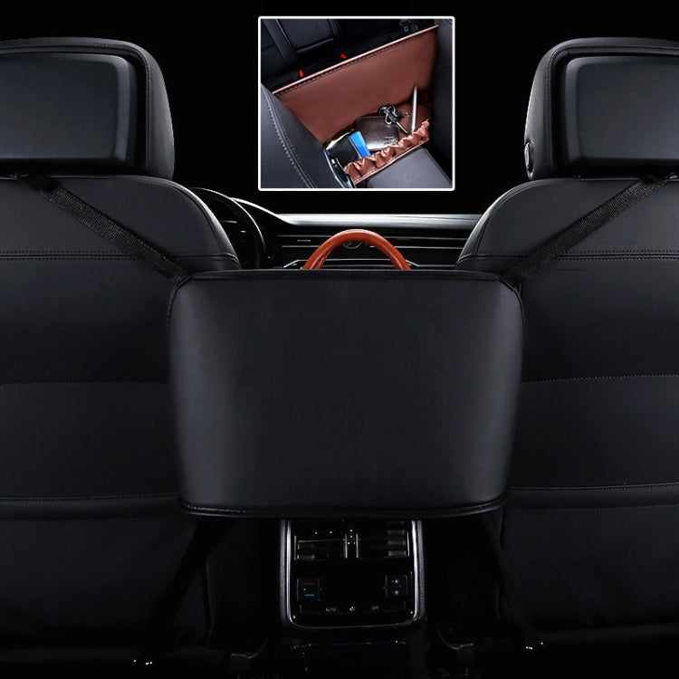 Car Front Seat Hanging Bag Storage Bag (Black) by buy2fix