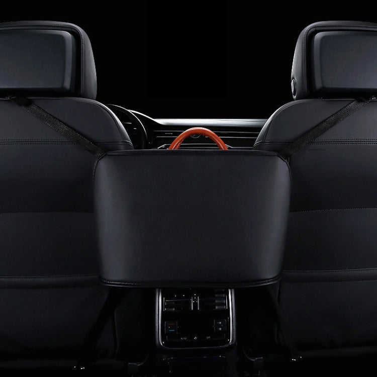 Car Front Seat Hanging Bag Storage Bag (Black) by buy2fix