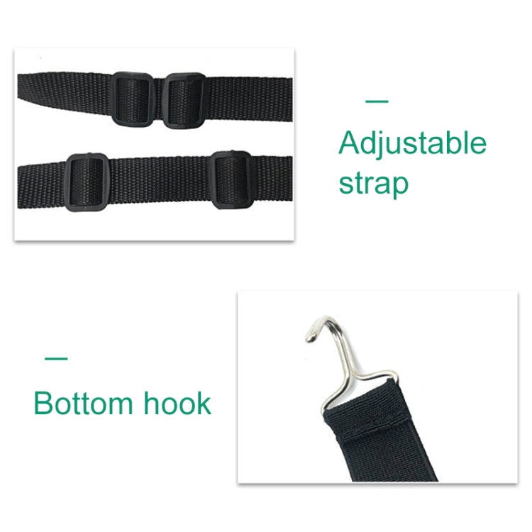 Car Front Seat Hanging Bag Storage Bag (Black) by buy2fix