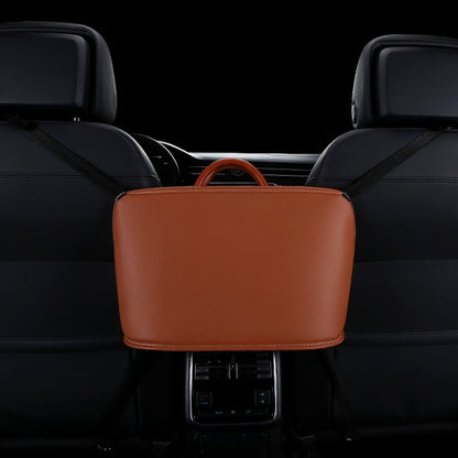 Car Front Seat Hanging Bag Storage Bag (Brown) by buy2fix