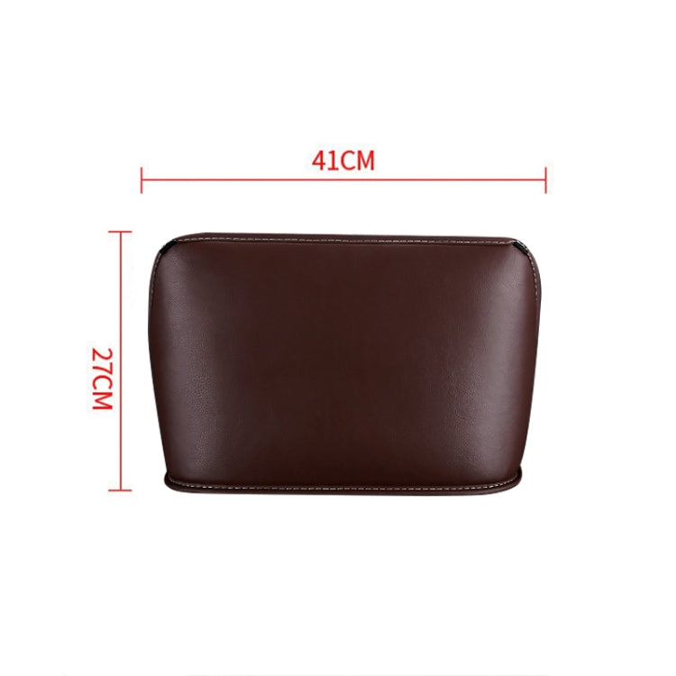 Car Front Seat Hanging Bag Storage Bag (Brown) by buy2fix