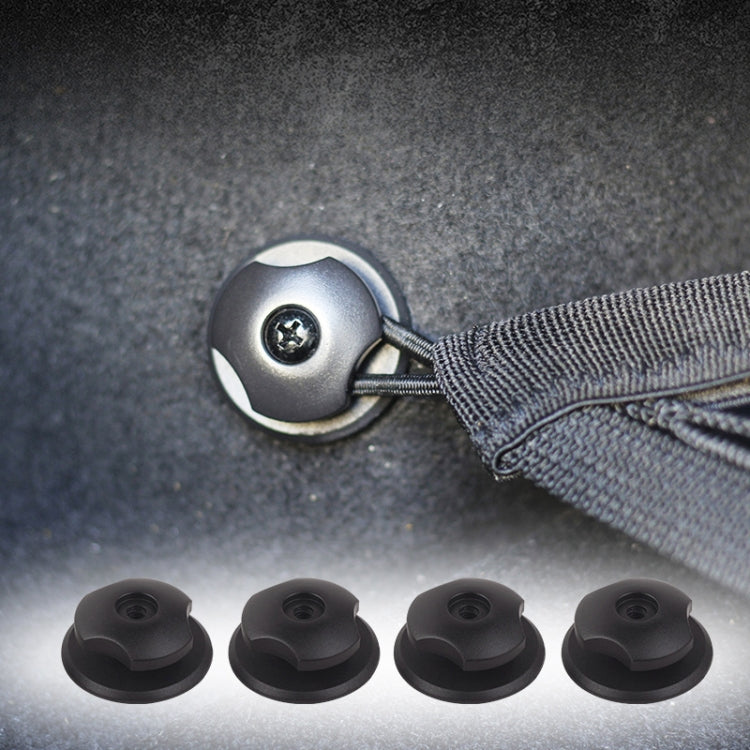 4 in 1 Car Vehicle Trunk Holder Hanger Luggage Net Hanging Fixed Hooks by buy2fix