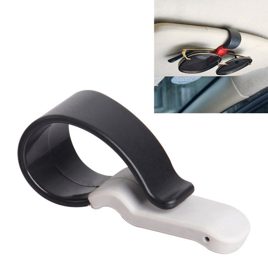 Multifunctional Car Glasses Mount Holder Card Bill Storage Clip(Grey) by buy2fix