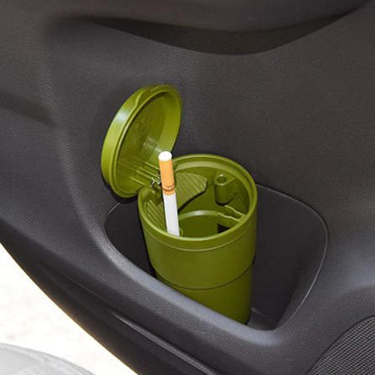 Car Heat Resistant Flame-retardant PBT Ashtray(Green) by buy2fix