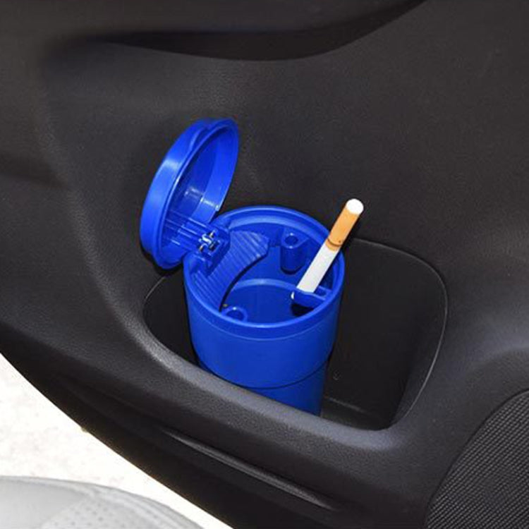 Car Heat Resistant Flame-retardant PBT Ashtray(Blue) by buy2fix
