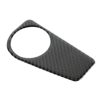 Car Carbon Fiber Headlight Switch Panel Decorative Sticker for Volkswagen Tiguan L 2019-2021, Low Configuration by buy2fix