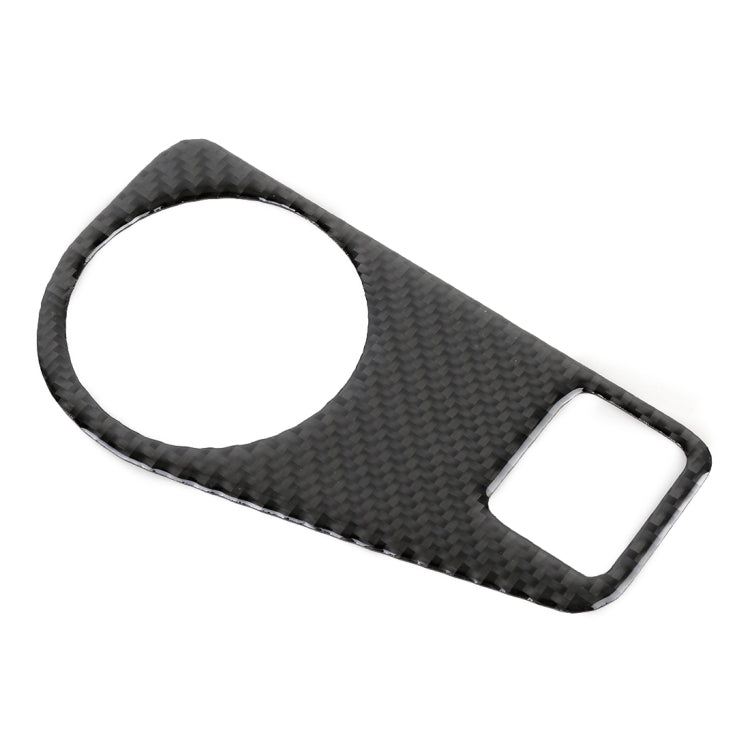 Car Carbon Fiber Headlight Switch Panel Decorative Sticker for Volkswagen Tiguan L 2019-2021, High Configuration by buy2fix