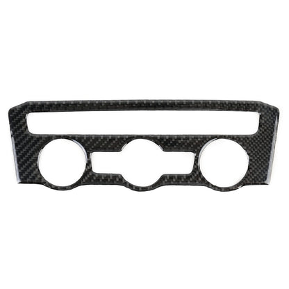 Car Carbon Fiber Air Conditioning Panel Decorative Sticker for Volkswagen Tiguan L 2019-2021, High Configuration by buy2fix