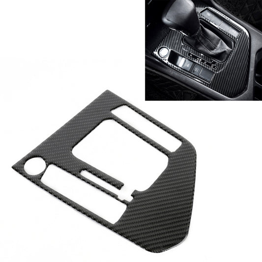 Car Carbon Fiber Gear Shift Panel Decorative Sticker for Volkswagen Tiguan L 2019-2021 by buy2fix