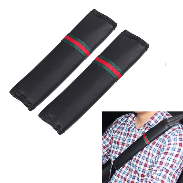 1 Pair Car Seat Belt Covers Shoulder Pads Auto Seat Belt Shoulder Protection Padding, Style: Short -  by buy2fix | Online Shopping UK | buy2fix