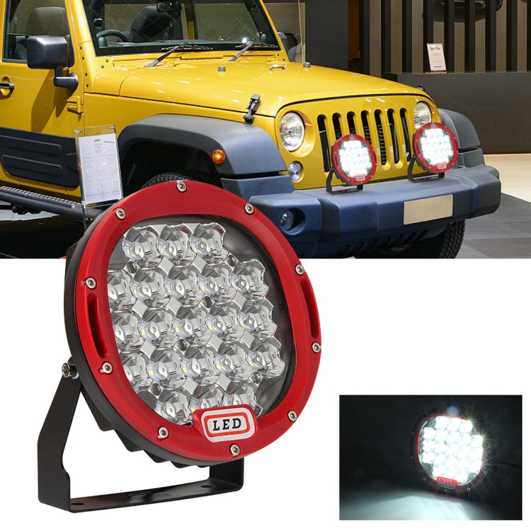 20W 7 inch Car Round Spotlight Work Light - In Car by buy2fix | Online Shopping UK | buy2fix