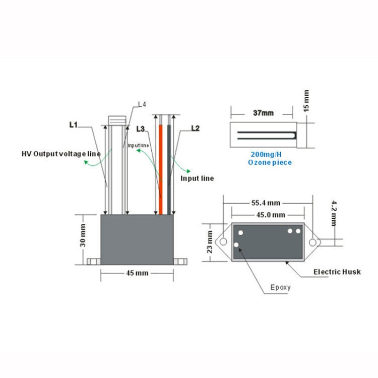 Car Ozone Generator DC12V 200mg Ozone Generator Accessory Ozonator by buy2fix