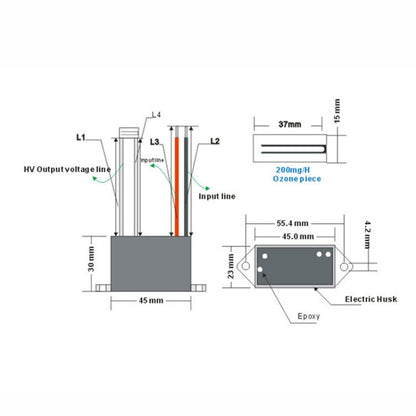 Car Ozone Generator DC12V 200mg Ozone Generator Accessory Ozonator by buy2fix