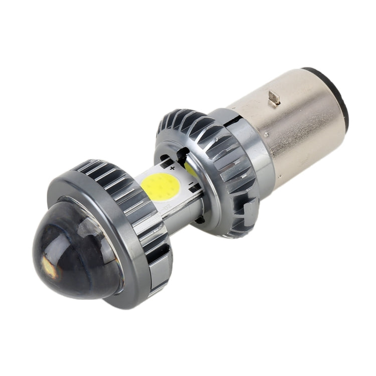 BA20D DC9-18V / 4.7W (H)2.2W(L) / 6000K / 500LM Motorcycle LED Headlight with COB Lamp Beads by buy2fix