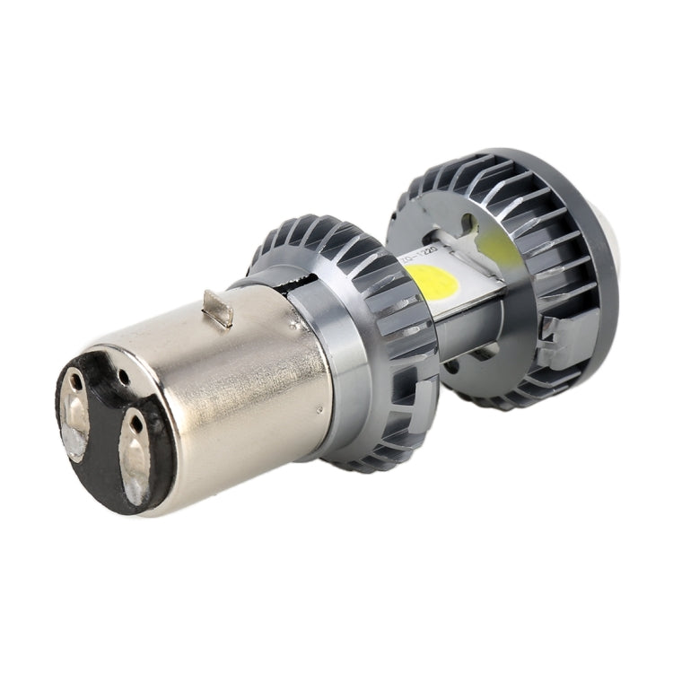 BA20D DC9-18V / 4.7W (H)2.2W(L) / 6000K / 500LM Motorcycle LED Headlight with COB Lamp Beads by buy2fix