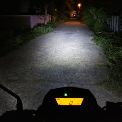 BA20D DC9-18V / 4.7W (H)2.2W(L) / 6000K / 500LM Motorcycle LED Headlight with COB Lamp Beads by buy2fix