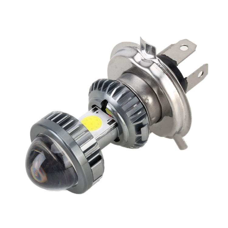 H4 DC9-18V / 4.7W (H)2.2W(L) / 6000K / 500LM Motorcycle LED Headlight with COB Lamp Beads by buy2fix