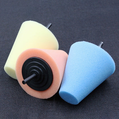 6 in 1 3 inch Car Polishing Disc Set Wheel Rim Polishing Waxing Sponge by buy2fix