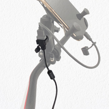 Quick Charging Waterproof Motorcycle USB Phone Charger Adapter, Cable Length: 2.27m by buy2fix