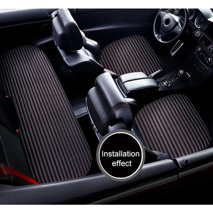 3 in 1 Car Seat Cushion Free Binding Half Inclusive Seat Mat Set (Coffee) by buy2fix