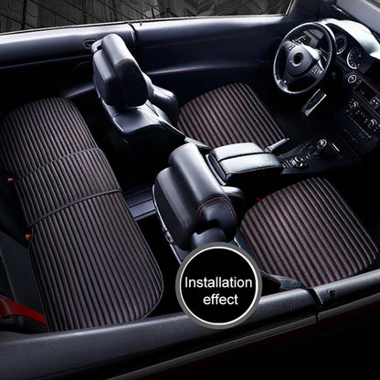 3 in 1 Car Seat Cushion Free Binding All Inclusive Seat Mat Set (Coffee) by buy2fix