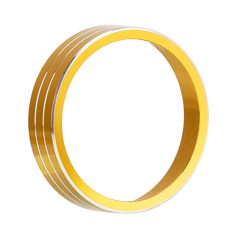 8 PCS Car Aluminum Alloy Air Conditioner Knob Case and Base for Honda XR-V (Gold) by buy2fix