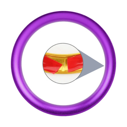 8 PCS Car Aluminum Alloy Air Conditioner Knob Case and Base for Honda XR-V (Purple) by buy2fix