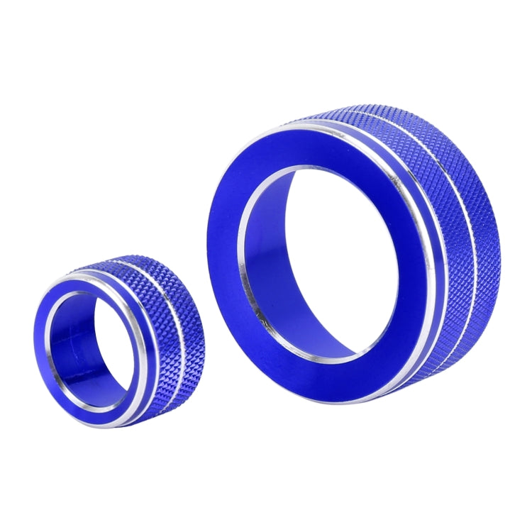 3 PCS Car Metal Air Conditioner Knob Case for Honda AVANCIER / URV (Blue) by buy2fix