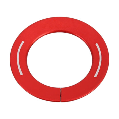 Car Engine Start Key Push Button Ring Trim Metal Sticker Decoration for Nissan X-TRAIL (Red) by buy2fix