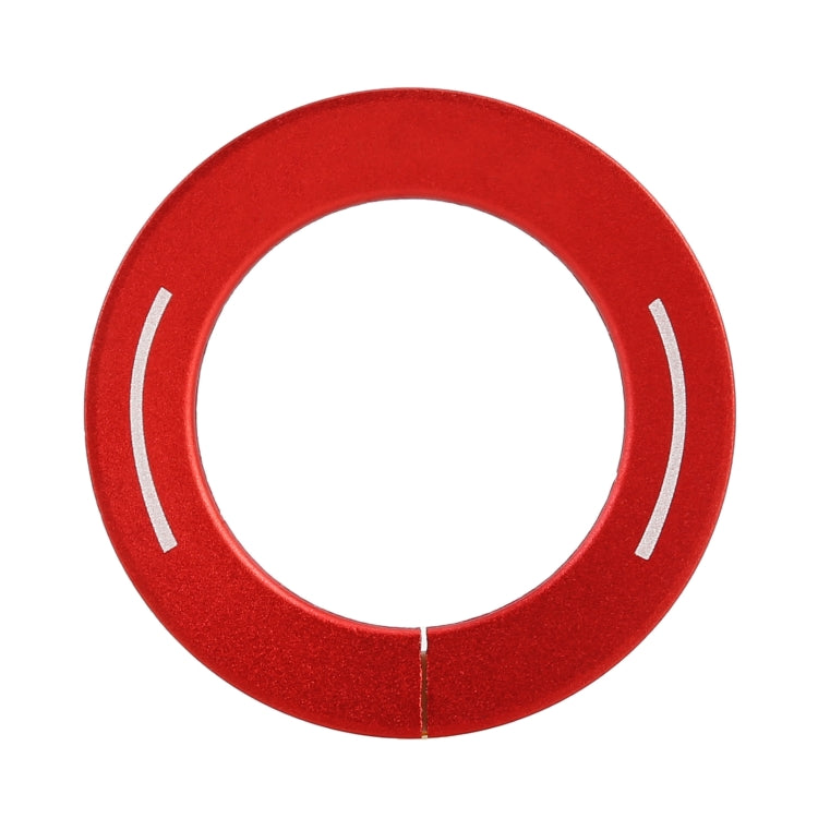 Car Engine Start Key Push Button Ring Trim Metal Sticker Decoration for Nissan X-TRAIL (Red) by buy2fix
