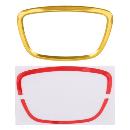 Car Auto Steering Wheel Ring Cover Trim Sticker Decoration for Audi (Gold) by buy2fix