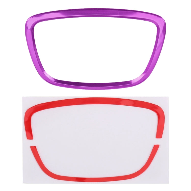 Car Auto Steering Wheel Ring Cover Trim Sticker Decoration for Audi (Purple) by buy2fix