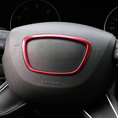 Car Auto Steering Wheel Ring Cover Trim Sticker Decoration for Audi (Red) by buy2fix
