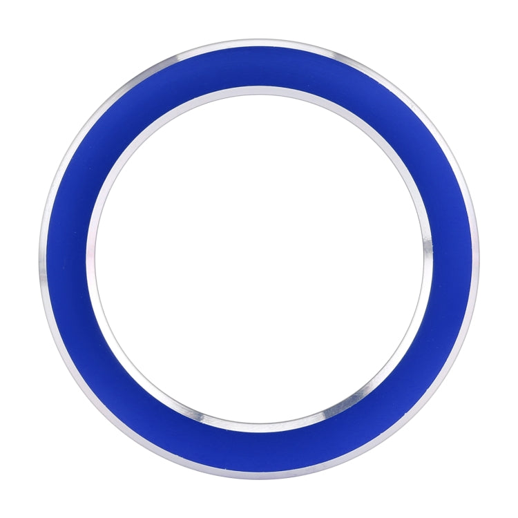 For Renault Metal Ignition Key Ring, Inside Diameter: 4.8cm (Blue) by buy2fix