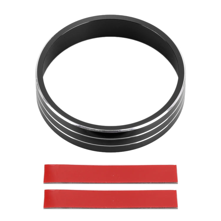 Car Metal Air Conditioner Knob Case for Mitsubishi ASX (Black) by buy2fix